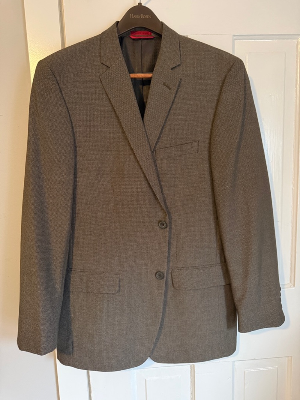 Alfani Men's Brown Textured Sport Coat Blazer